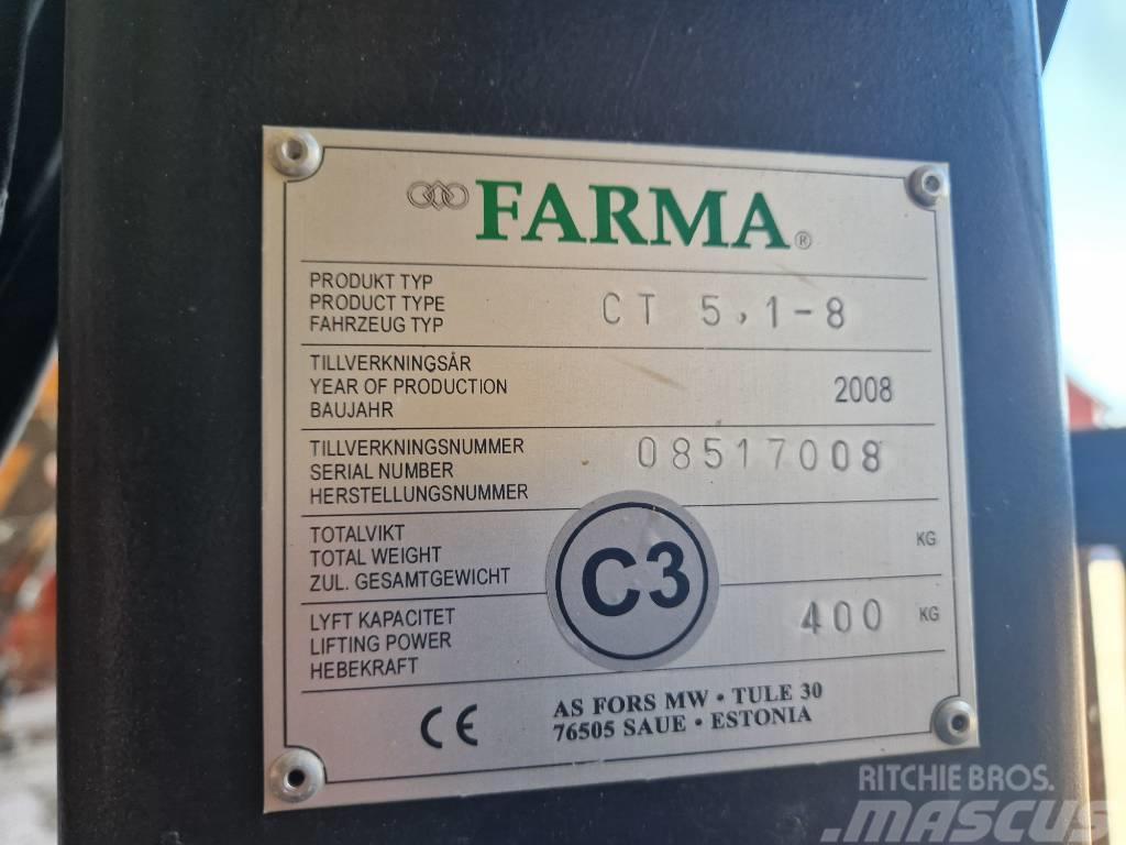 Valmet 305 + Farma5,1-8 Traktorid