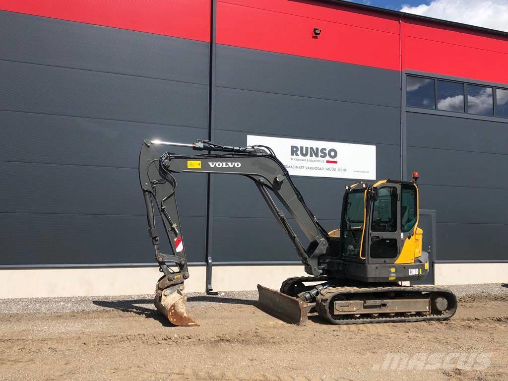Volvo ECR 88 D Väikeekskavaatorid 7t-12t