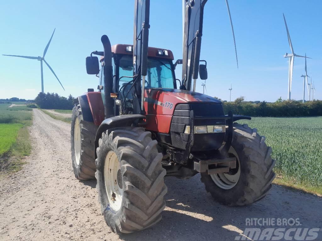 Case IH MAXXUM  MX 170 med ÅLØ Q 75 frontlæsse Traktorid