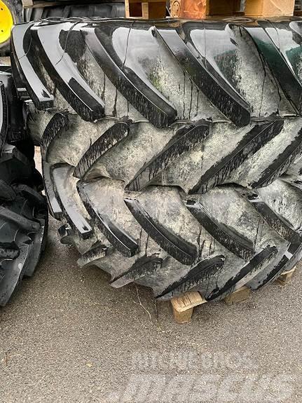 John Deere Hjul par: Michelin Multibib 650/65R38 GKN gul 20 Rehvid, rattad ja veljed