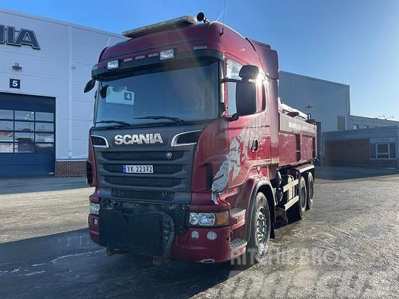 Scania R560CB6x2HSA, Istrail dumper, brøyteutstyr inkl. m Kallurid
