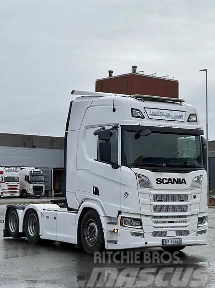 Scania R580 6X2 Hydraulikk Lav km Sadulveokid