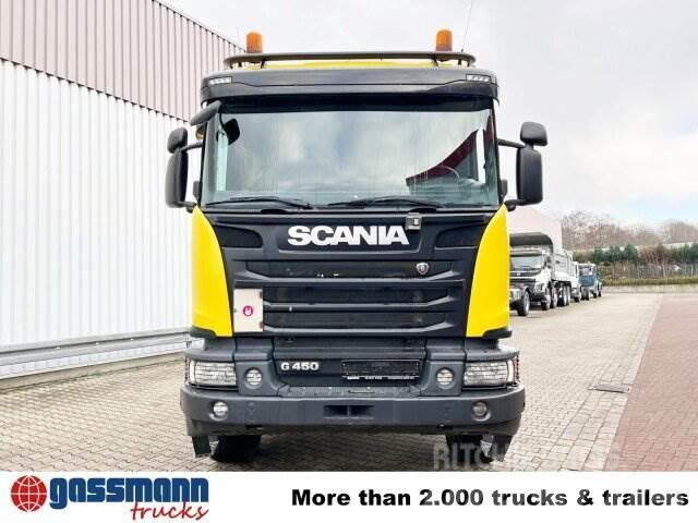 Scania G450 CA 4x4, Kipphydraulik Sadulveokid