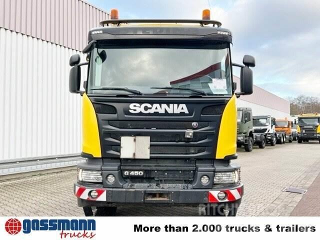 Scania G450 CA 4x4, Kipphydraulik Sadulveokid