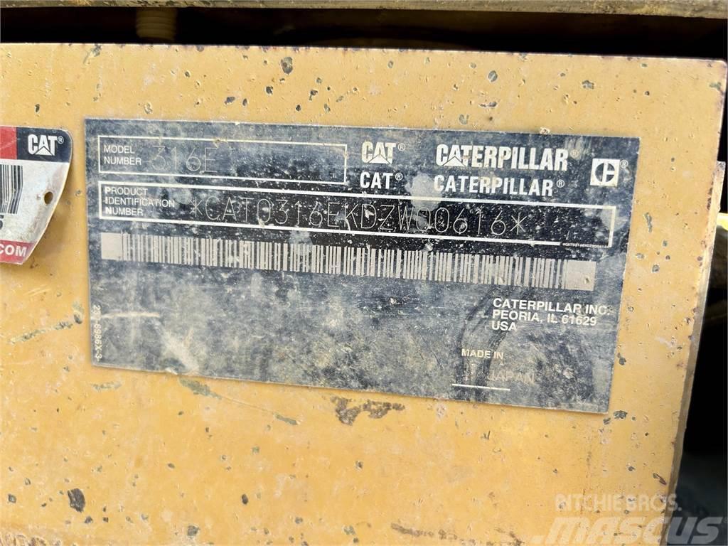 CAT 316EL Roomikekskavaatorid