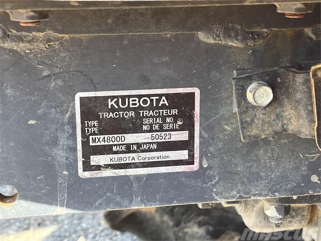 Kubota MX4800D Traktorid