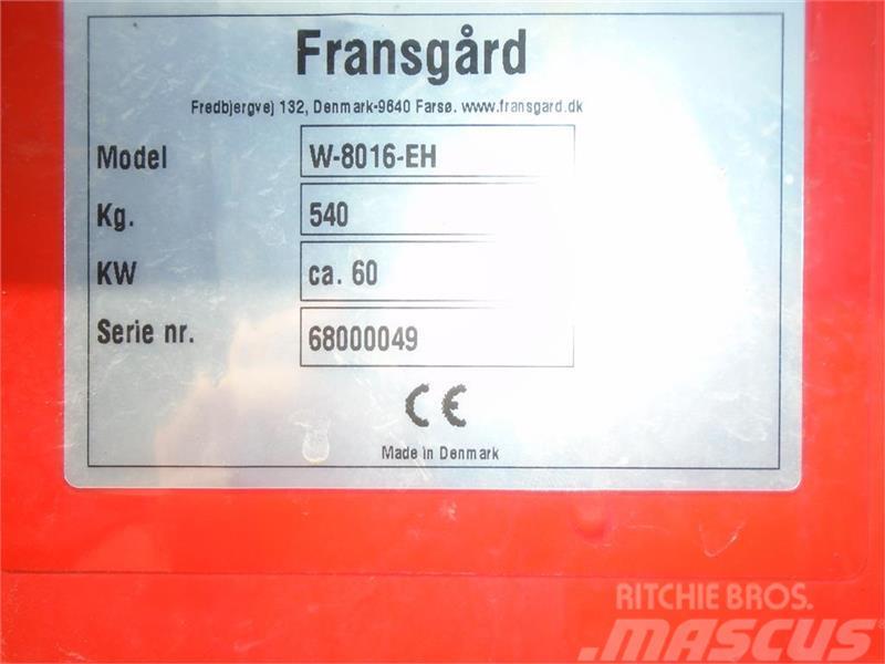 Fransgård W-8016-EH  m/ Radiostyring  Meget Velholdt Vintsid