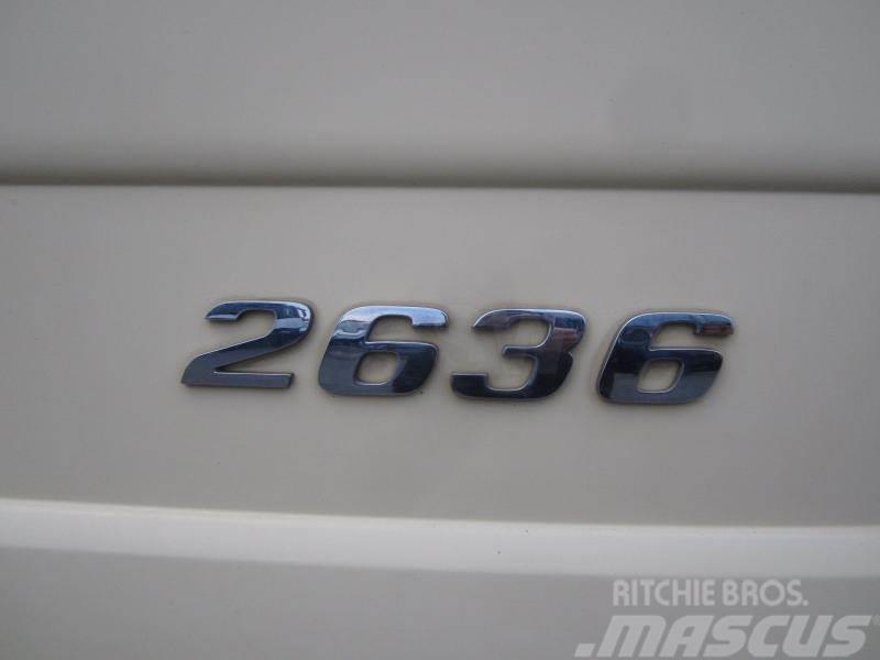 Mercedes-Benz Actros 2636 Trossüsteemiga vahetuskere veokid