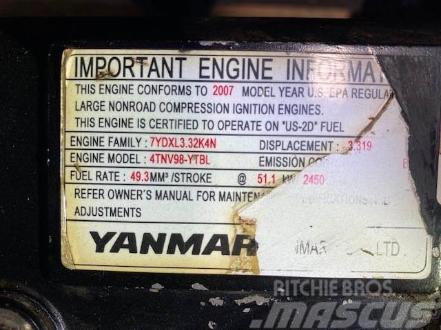 Yanmar 4TNV98-YTBL Mootorid