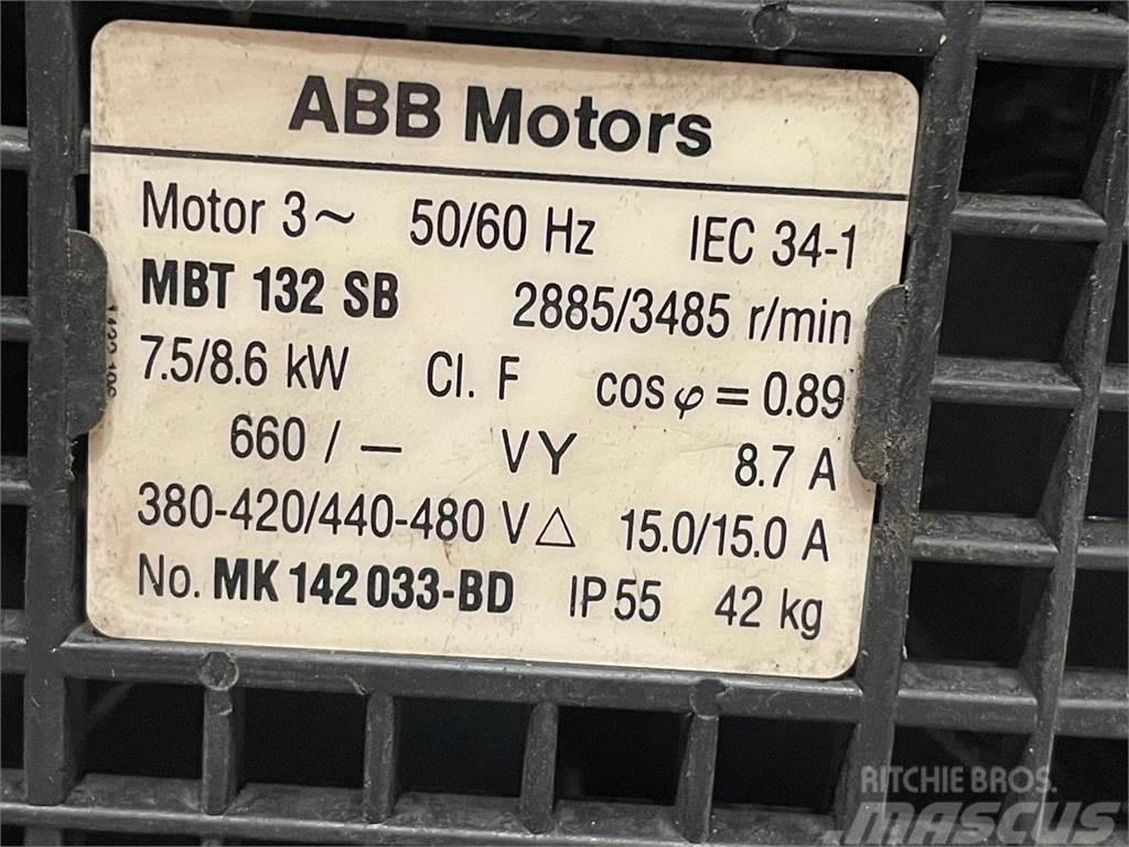  7,5/8,6 kw ABB MBT 132 SB E-motor Mootorid