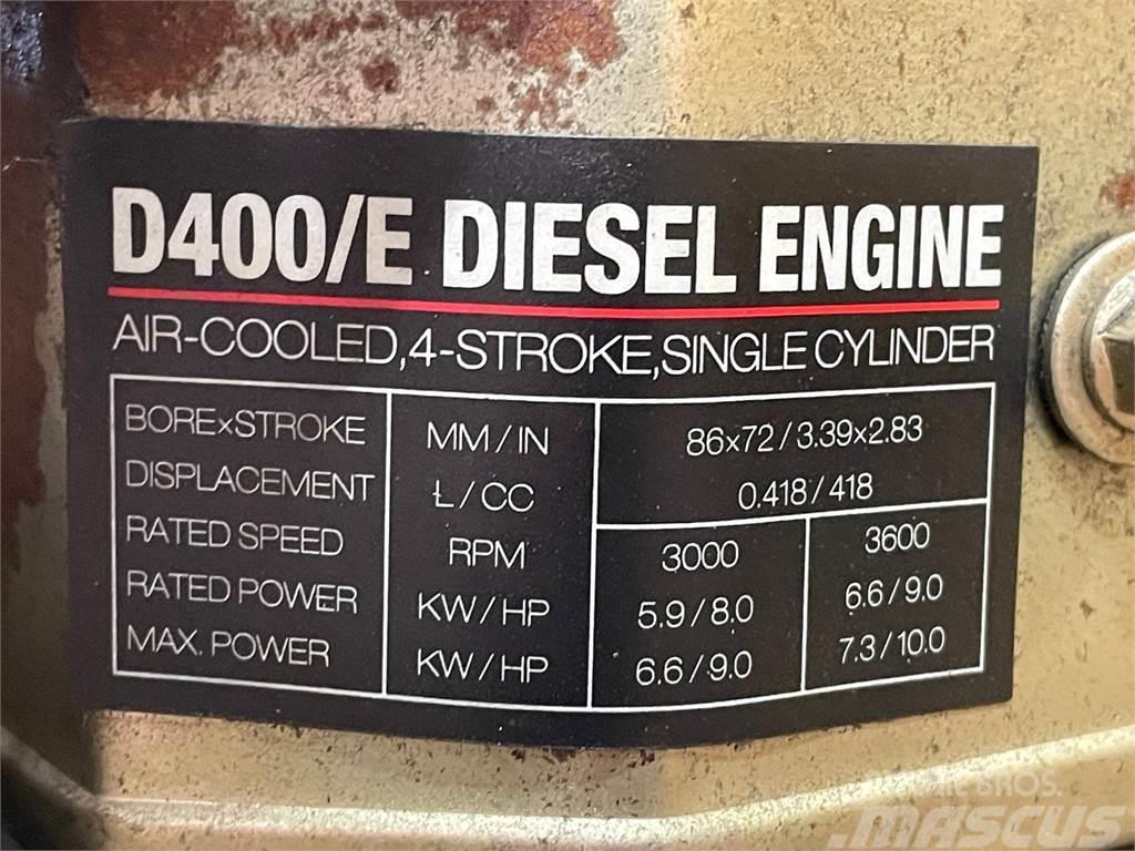  Diesel engine D400/E - 1 cyl. Mootorid