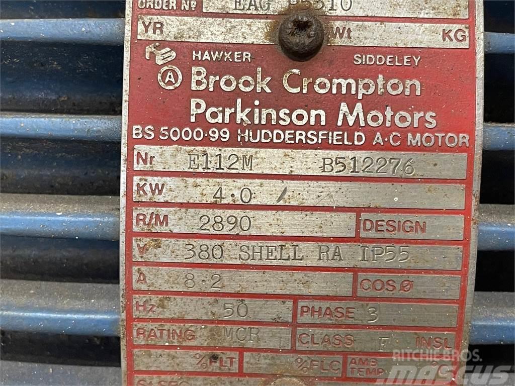  Højtryksvandpumpe Worthington Simpson Ltd Type 40  Veepumbad