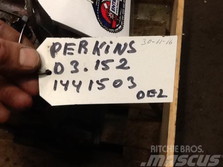 Perkins D3.152 motor - kun til dele Mootorid