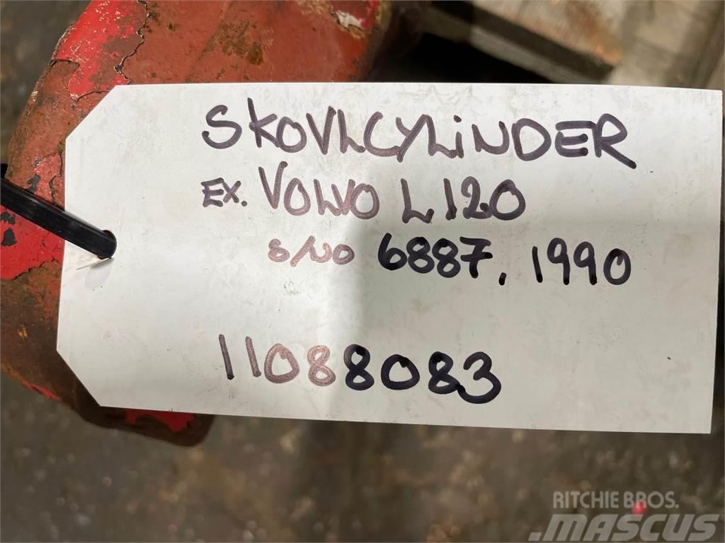  Skovlcylinder (tiltcylinder) ex. Volvo L120 s/n 68 Hüdraulika