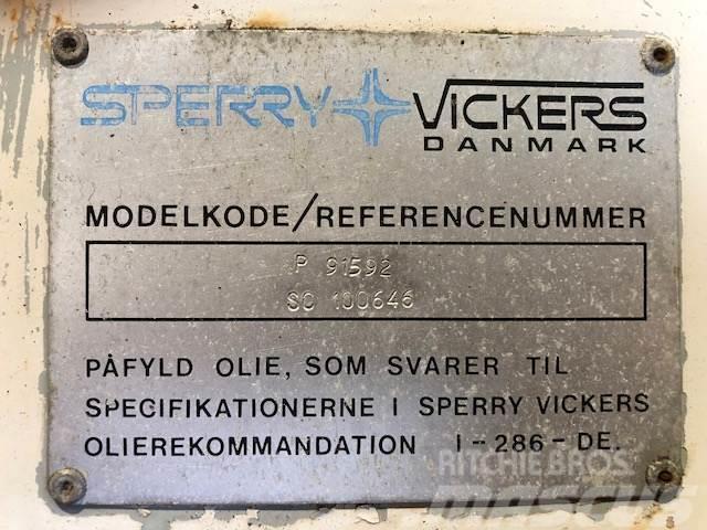  Sperry Vickers Danmark P91592 Powerpack Diiselgeneraatorid