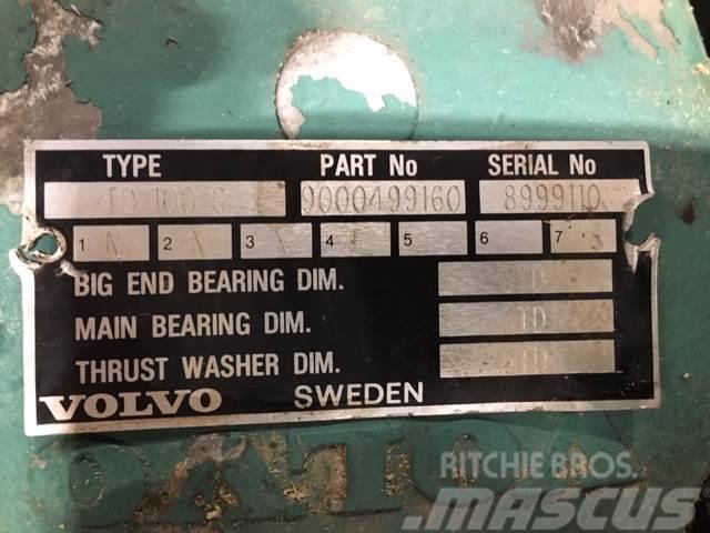 Volvo TD100A motor - kun til reservedele Mootorid