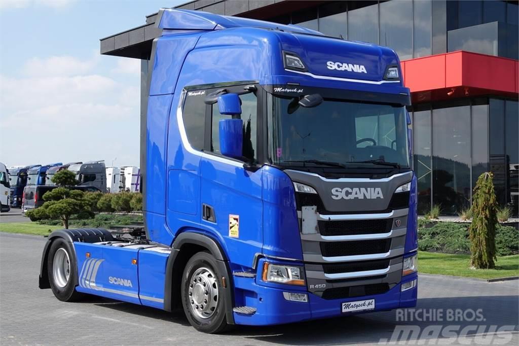 Scania R 450 / RETARDER / 2018 YEAR / LED / EURO 6 / Sadulveokid