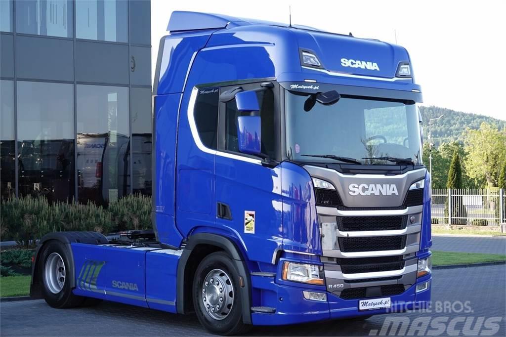 Scania R 450 / RETARDER / OPONY 100 % / 2018 ROK Sadulveokid