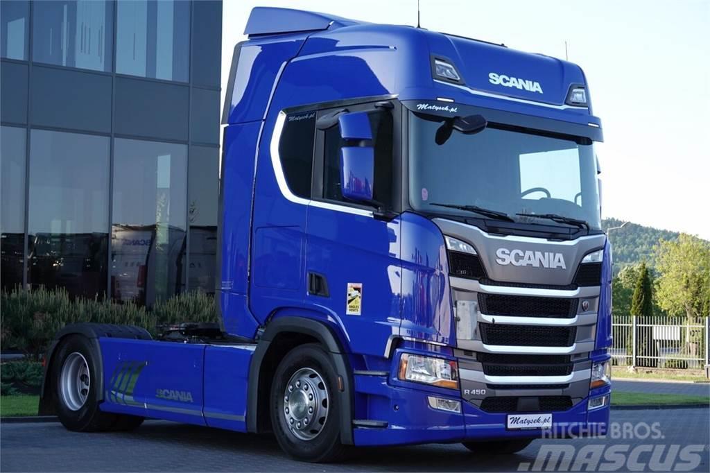 Scania R 450 / RETARDER / OPONY 100 % / 2018 ROK Sadulveokid