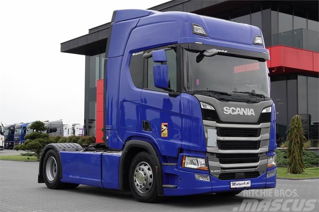Scania R 450 / RETARDER / NAVI / NOWY MODEL / OPONY 100 % Sadulveokid