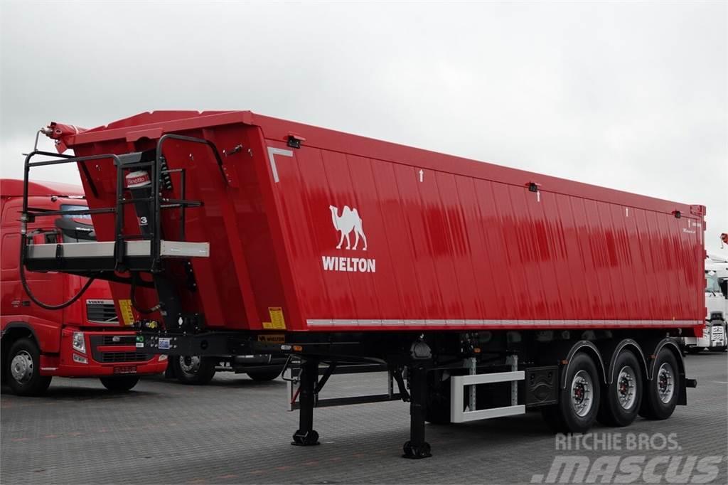 Wielton NOWA 2024 R / WYWROTKA 43 M3 / MULDA ALUMINIOWA /  Tipper semi-trailers