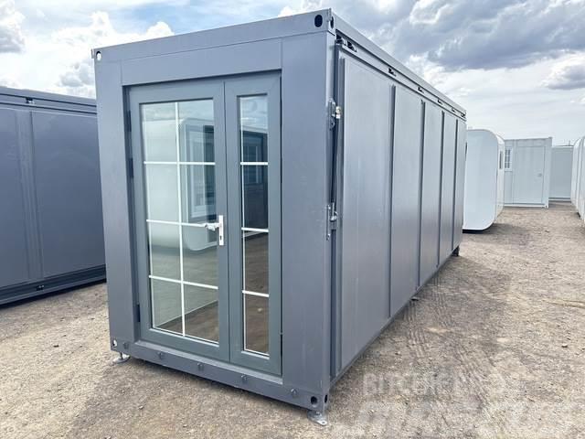  5.8 m x 6 m Folding Portable Storage Building (Unu Muu