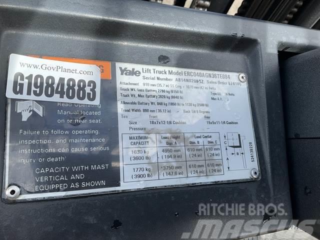 Yale ERC040AGN36TE084 Elektritõstukid