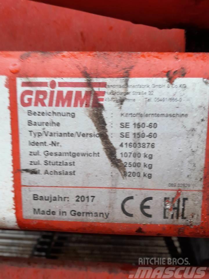 Grimme SE 150-60 NB Kartulikombainid ja kaevajad