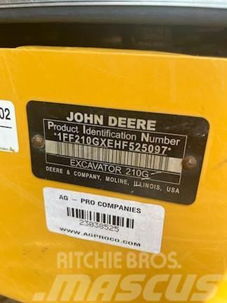 John Deere 210G LC Roomikekskavaatorid