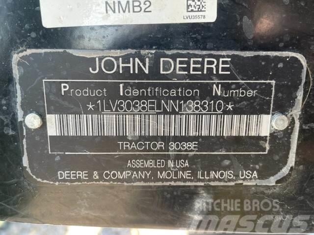 John Deere 3038E Kompakttraktorid