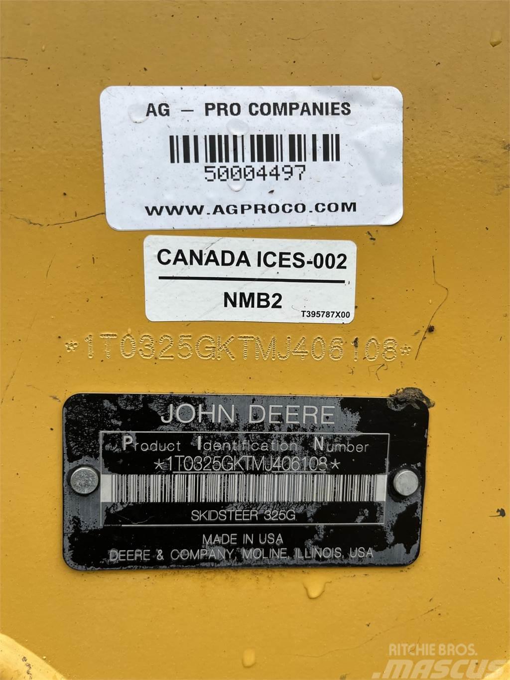 John Deere 325G Väikelaadurid