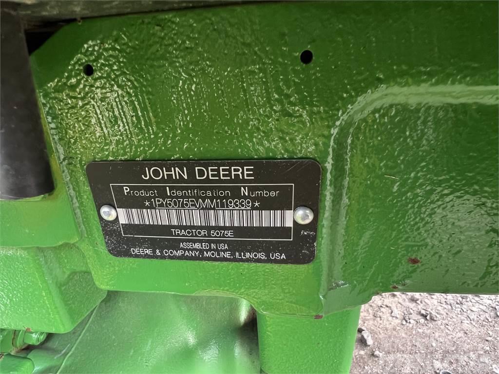 John Deere 5075E Traktorid