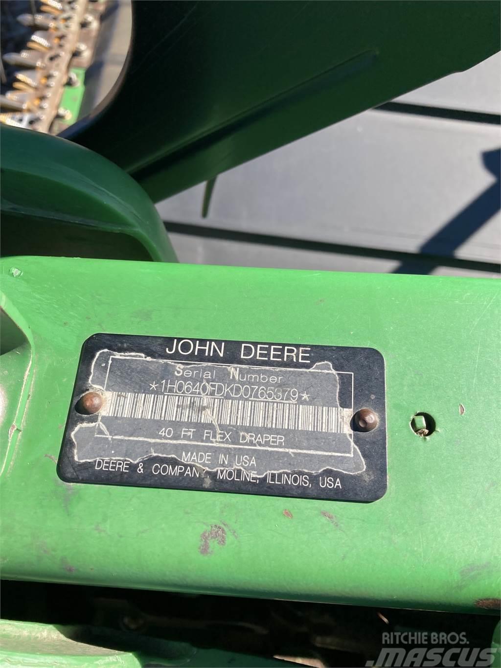 John Deere 640FD Lisavarustus ja komponendid