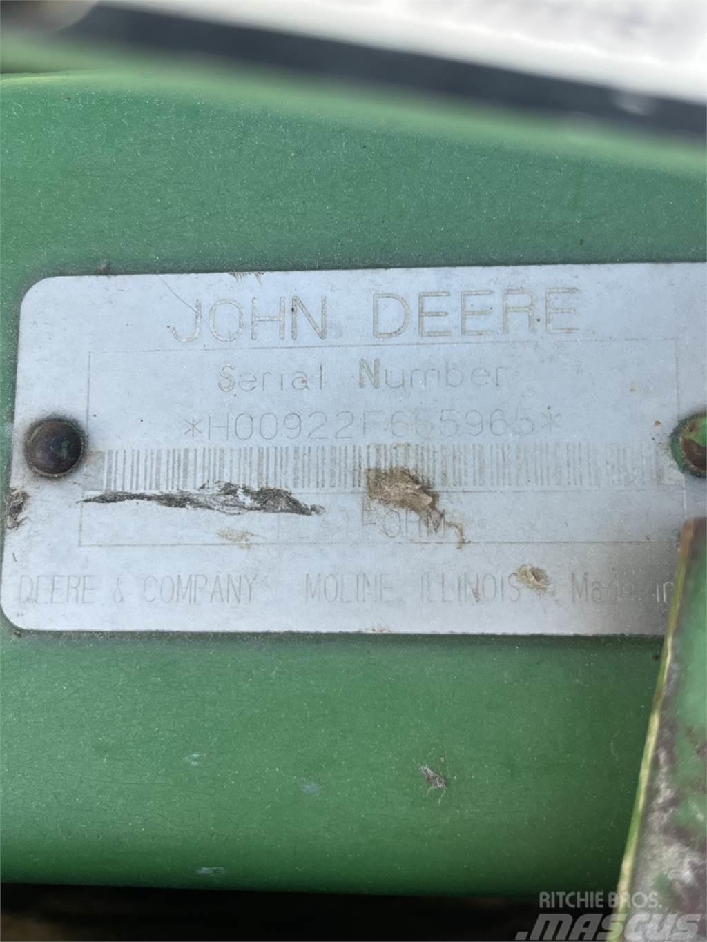 John Deere 922 Lisavarustus ja komponendid