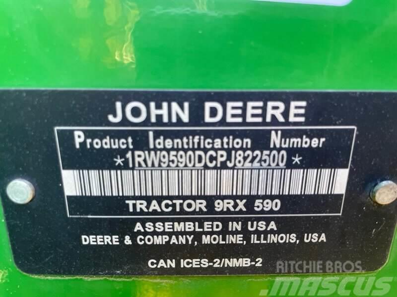 John Deere 9RX 590 Traktorid