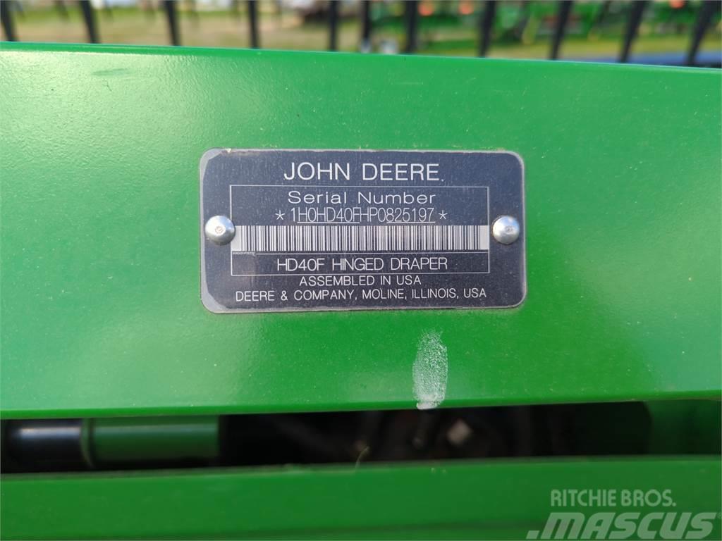 John Deere HD40F Lisavarustus ja komponendid