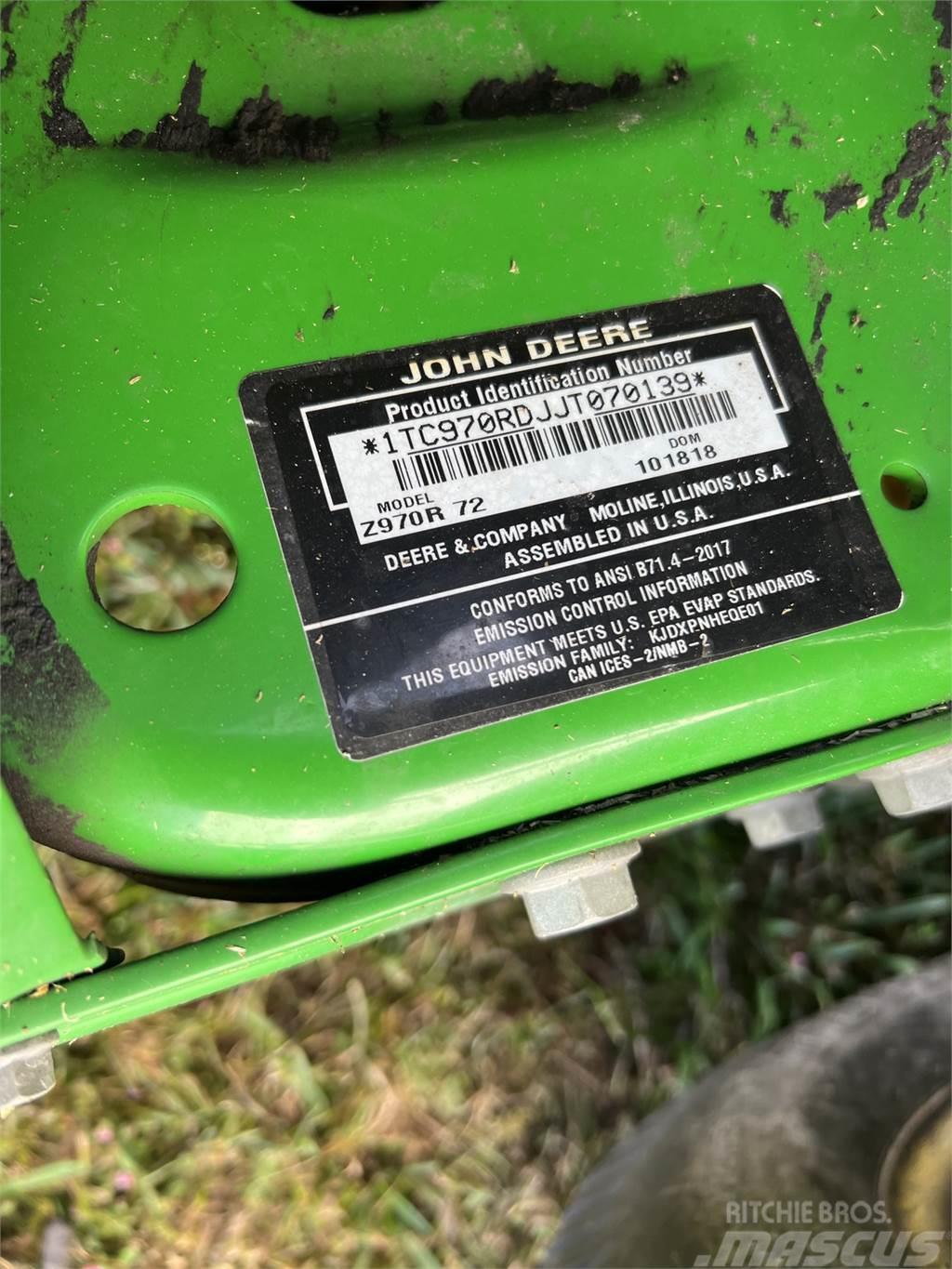 John Deere Z970R 0 - pöörderaadiuse niidukid