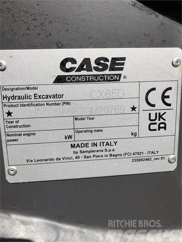 CASE CX65D Miniekskavaatorid < 7 t