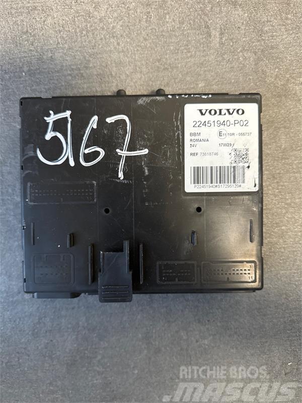 Volvo VOLVO ECU BBM 22451940 P02 Elektroonikaseadmed