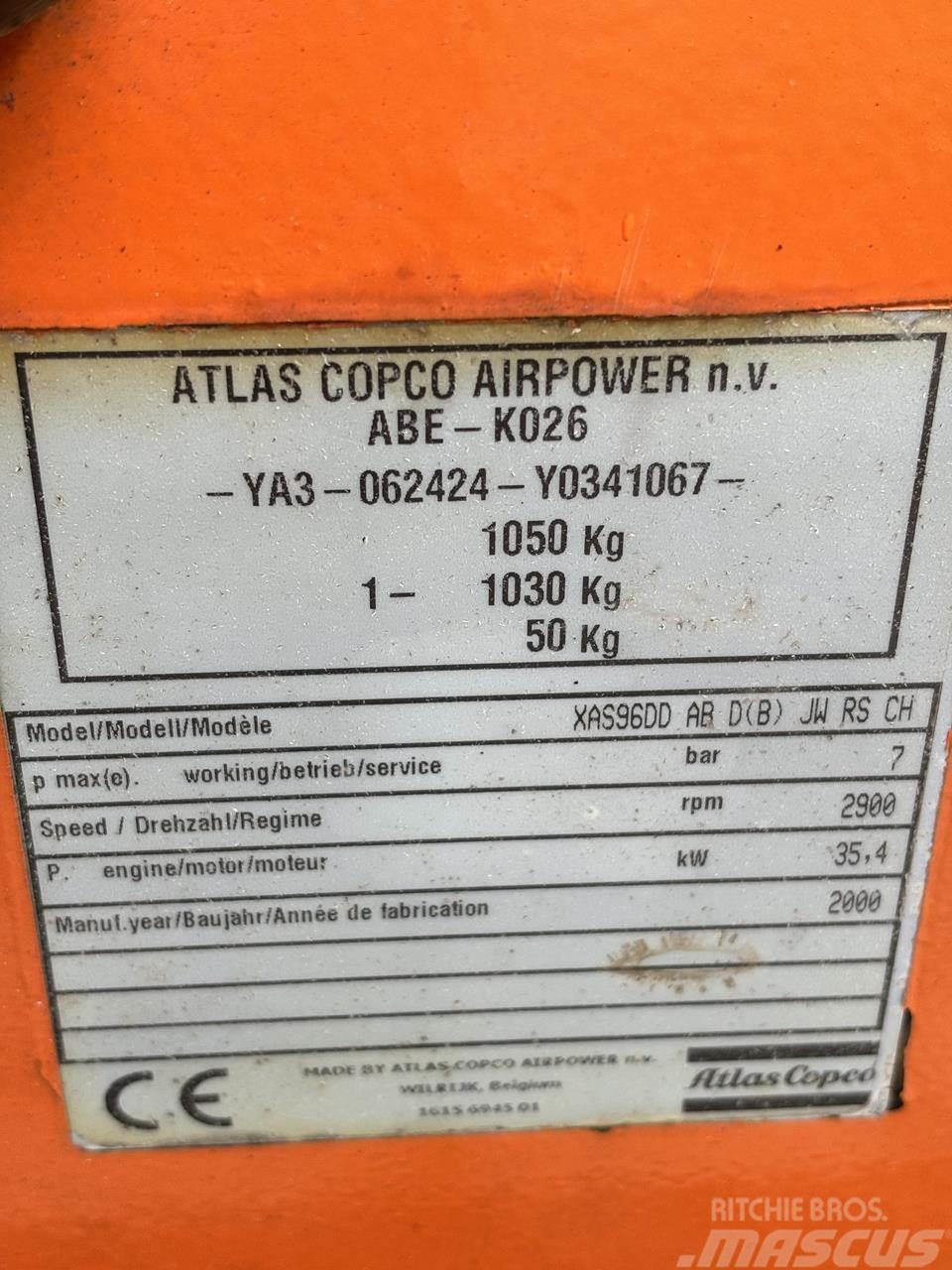 Atlas Copco XAS 97 DD Kompressorid