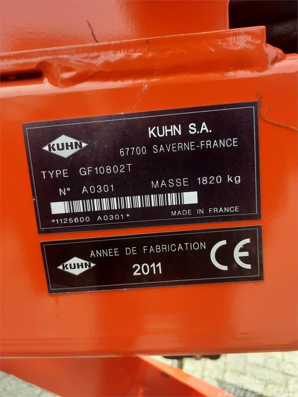 Kuhn GF10802T schudder Muud põllumajandusmasinad