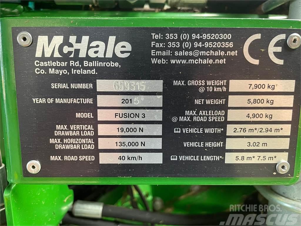 McHale Fusion 3 Pers Wikkel Combinatie Teraviljakombainid