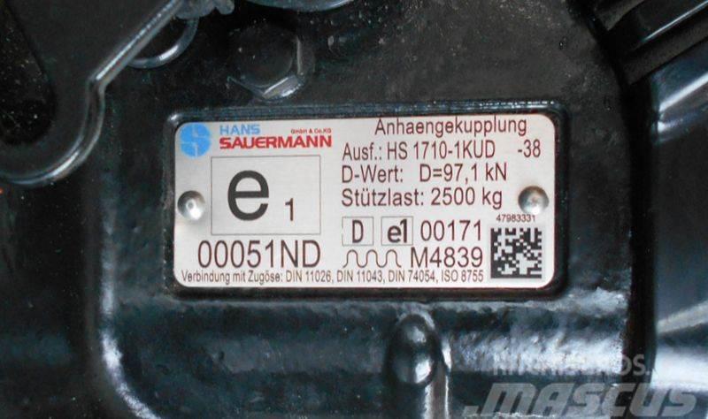  Sauermann Anhängekupplung HS 1710-1KUD Muud traktoritarvikud
