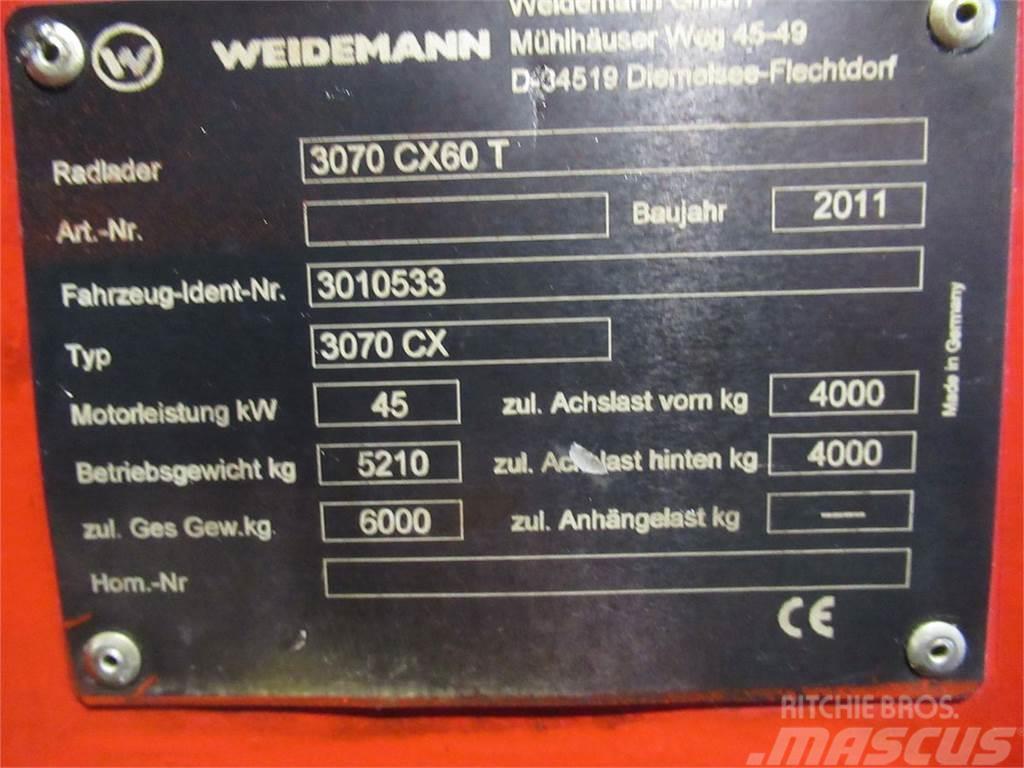 Weidemann 3070 CX60 Frontaallaadurid ja ekskavaatorid