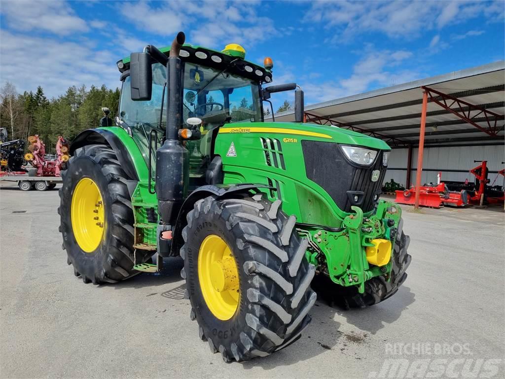 John Deere 6215R +FL+FPTO Tractors