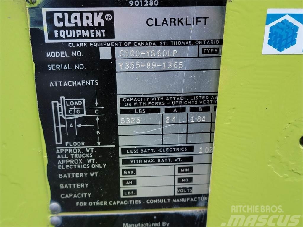 Clark C500-YS60LP Gaasitõstukid