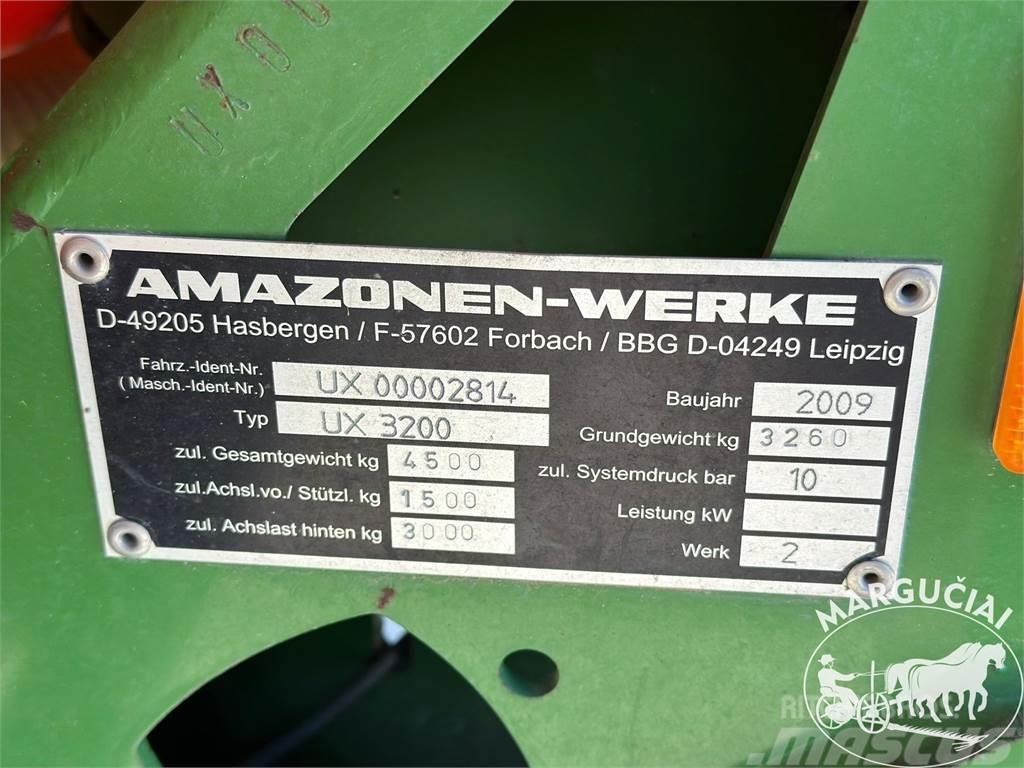 Amazone UX 3200, 3200 ltr., 24 m. Haagispritsid