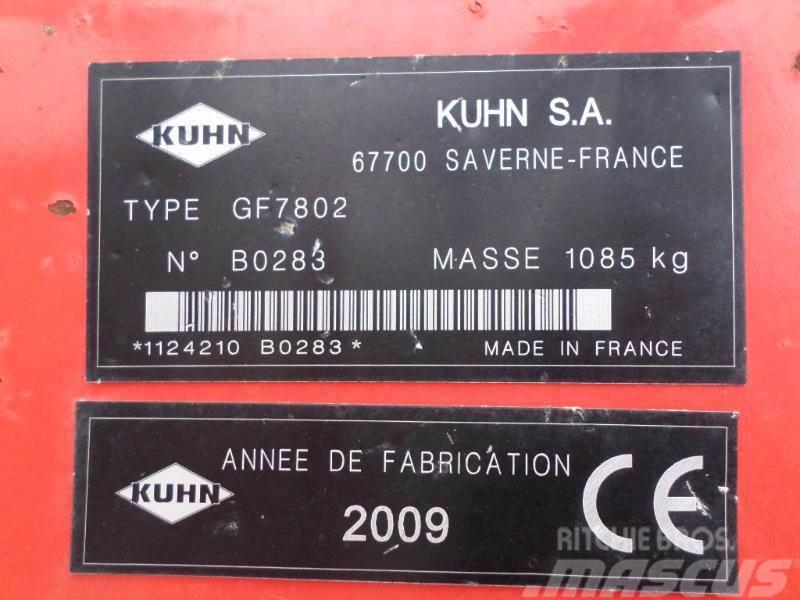 Kuhn GF 7802 Vaalutid ja kaarutid
