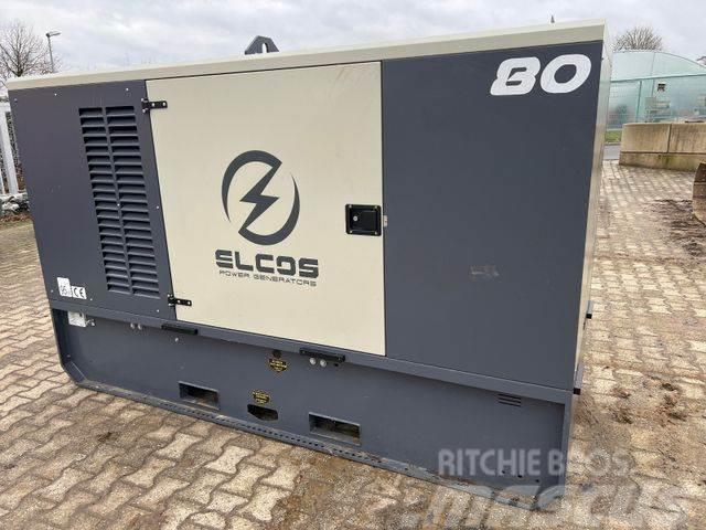  Elcos 80 KVA, Stromerzeuger, Aggregat, Generator Diiselgeneraatorid
