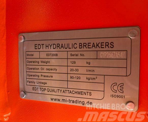  Hydraulikhammer EDT 200B - Passt 1,2 - 3 To Muu